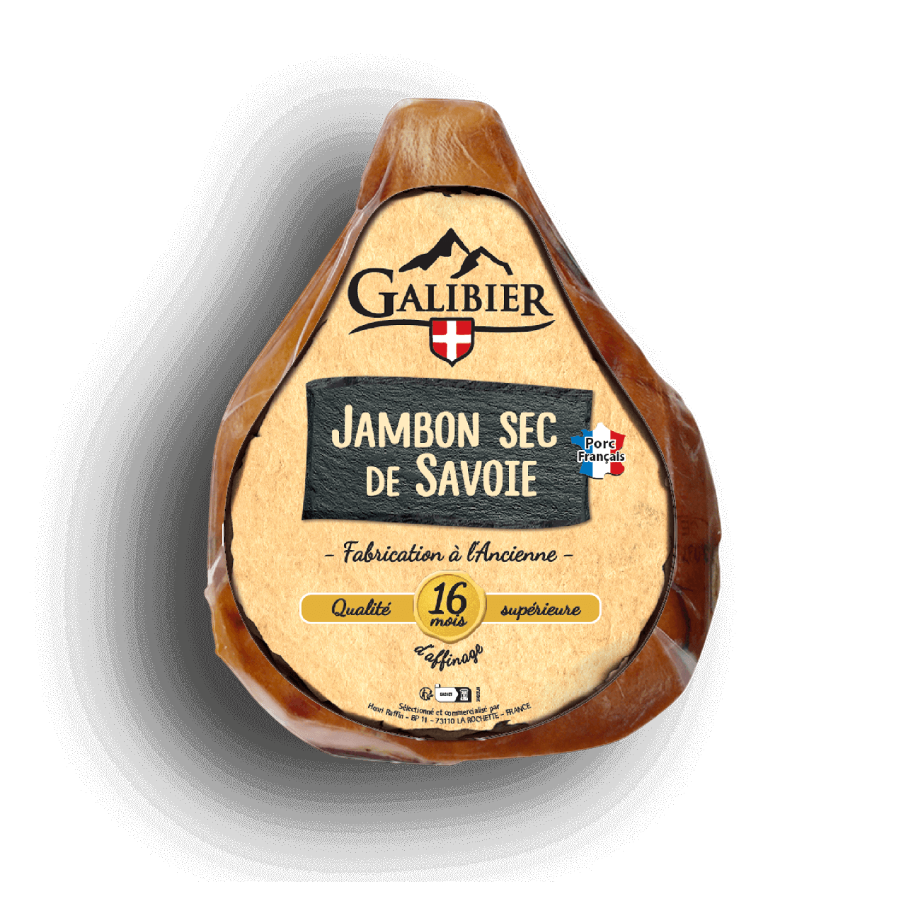 Produit Maison - Géant Casino Saucisson sec pur porc galibier - En